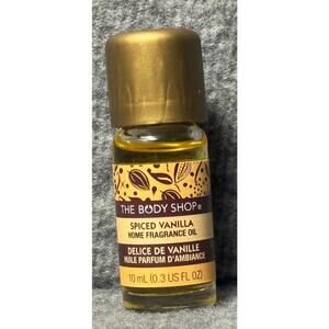 The Body Shop SPICED VANILLA Home Fragrance Oil 10mL/0.3 fl oz RARE